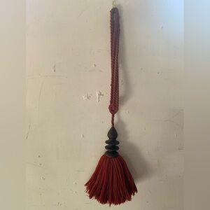 DESIGNER TASSELED BELL PULL CURTAIN TIE BACK 32 Inches